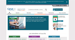 Desktop Screenshot of carsat-lr.fr
